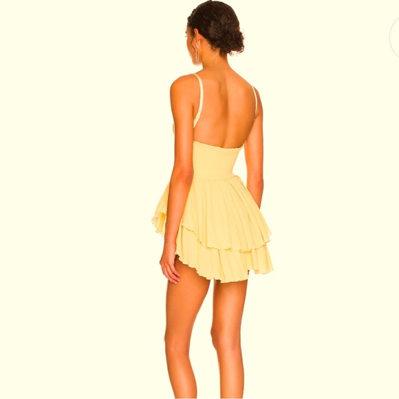 FABULOUS OW CRUSH DRESS IN YELLOW - Picture 5 of 6